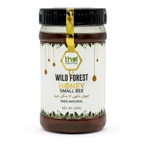 Wild Forest Small Bee Honey Jar – 100% Natural Pure Raw Honey